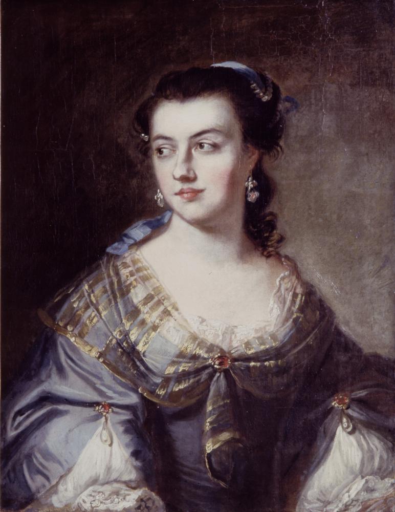 Philip Joseph Tassaert, Portret van Maria Theresa Borrekens (1762), Museum Plantin-Moretus, Antwerpen