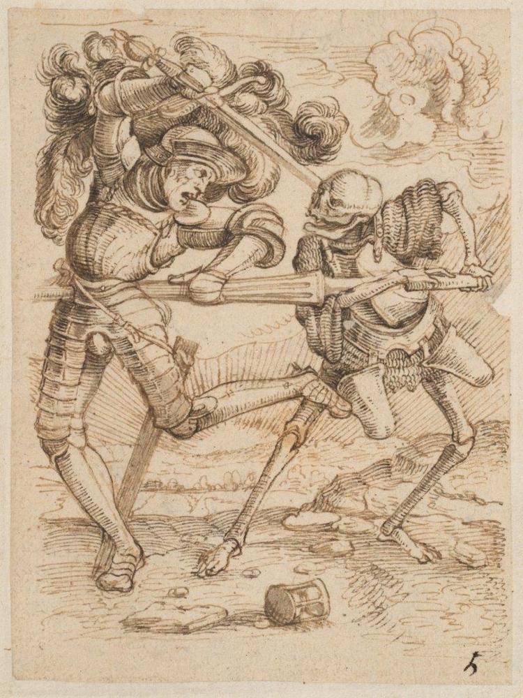 De Ridder en de Dood, PK.OSB.0192.005, Collectie Stad Antwerpen, Museum Plantin-Moretus