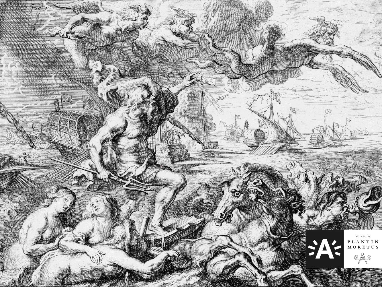 Theodoor van Thulden, De overtocht van de Kardinaal-Infant van Barcelona naar Genua (1635-1642), Museum Plantin-Moretus, Antwerpen