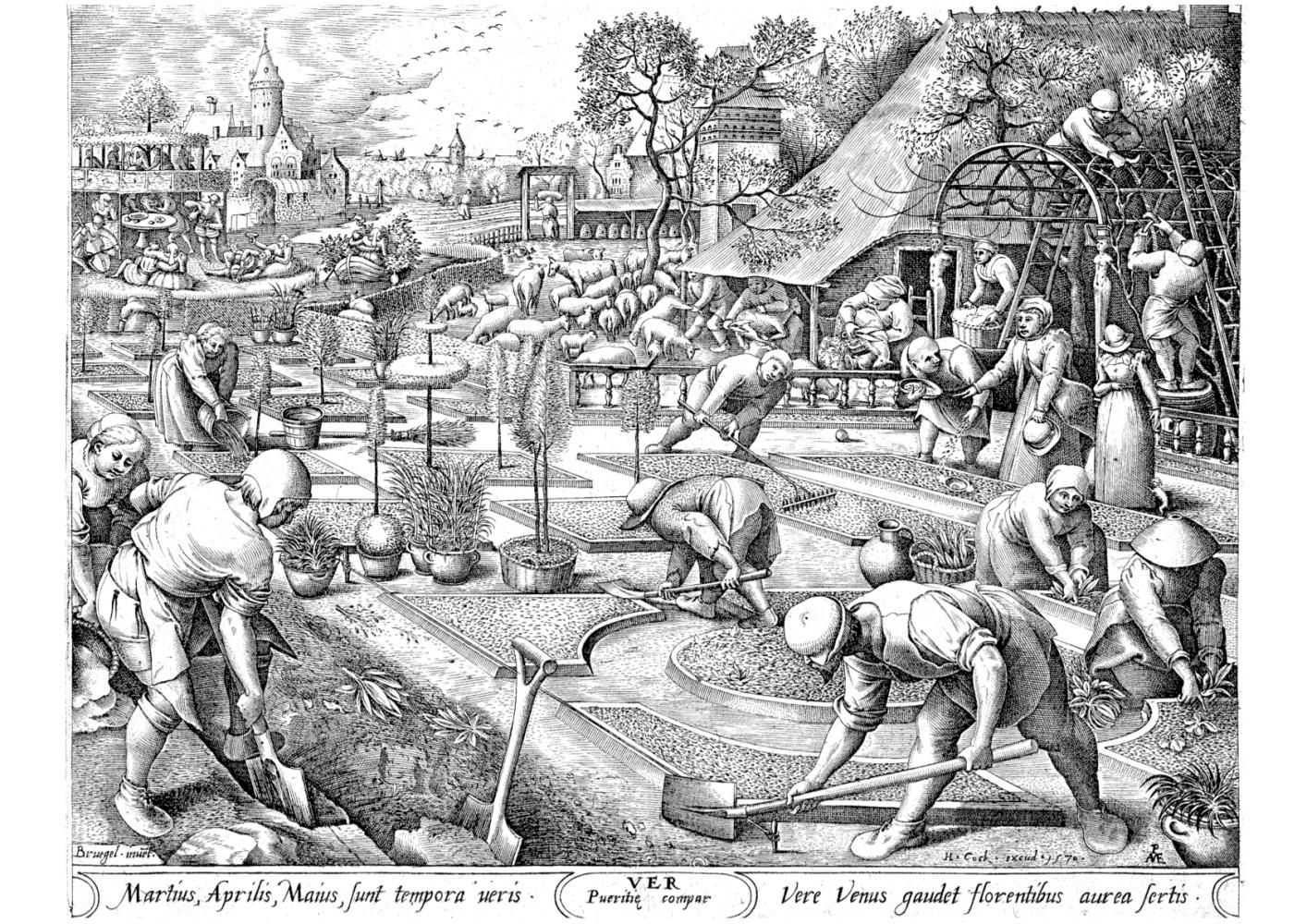 	Pieter van der Heyden, https://www.wikidata.org/wiki/Special:EntityData/Q43270.rdf, https://www.wikidata.org/wiki/Special:EntityData/Q640361.rdf, Lente, PK.OP.20364, Collectie Stad Antwerpen, Museum Plantin-Moretus