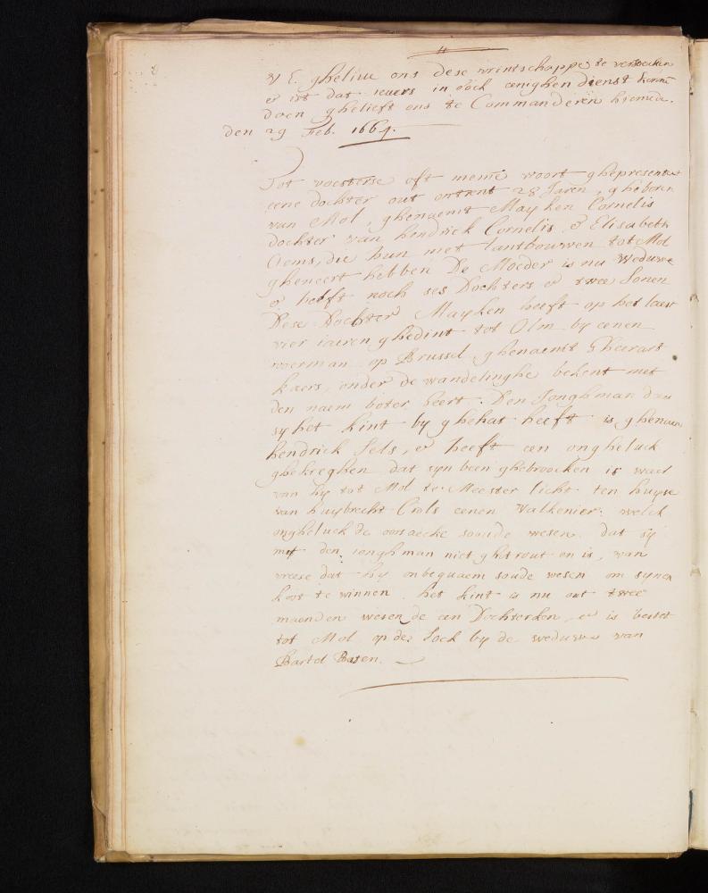 Archief van de Officina Plantiniana, Kopieboek 1664-1670, Collectie stad Antwerpen, Museum Plantin-Moretus