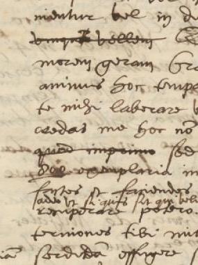 Wrijvingen tussen auteur en uitgever | de originele brief