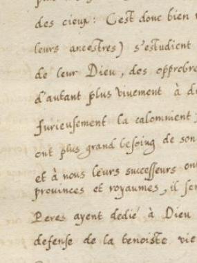 Plantijn, drukker van de contrareformatie | de originele brief