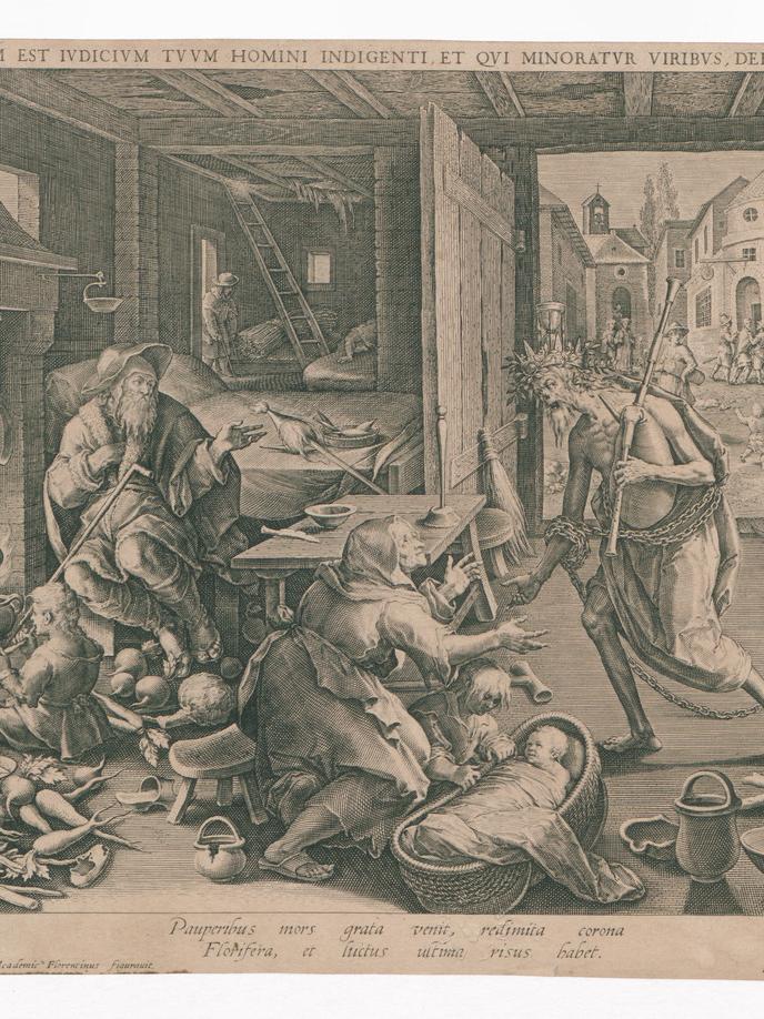 De dood bezoekt de armen