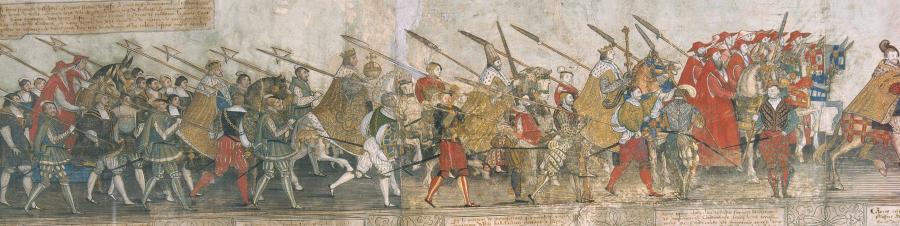 Intrede van Karel V in Bologna