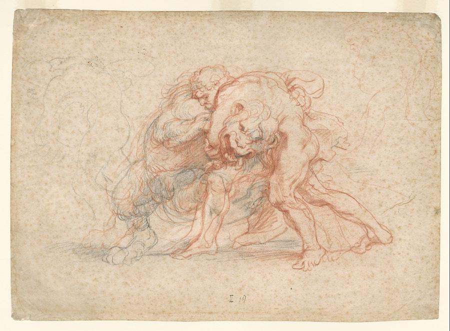 Hercules and the Nemean lion