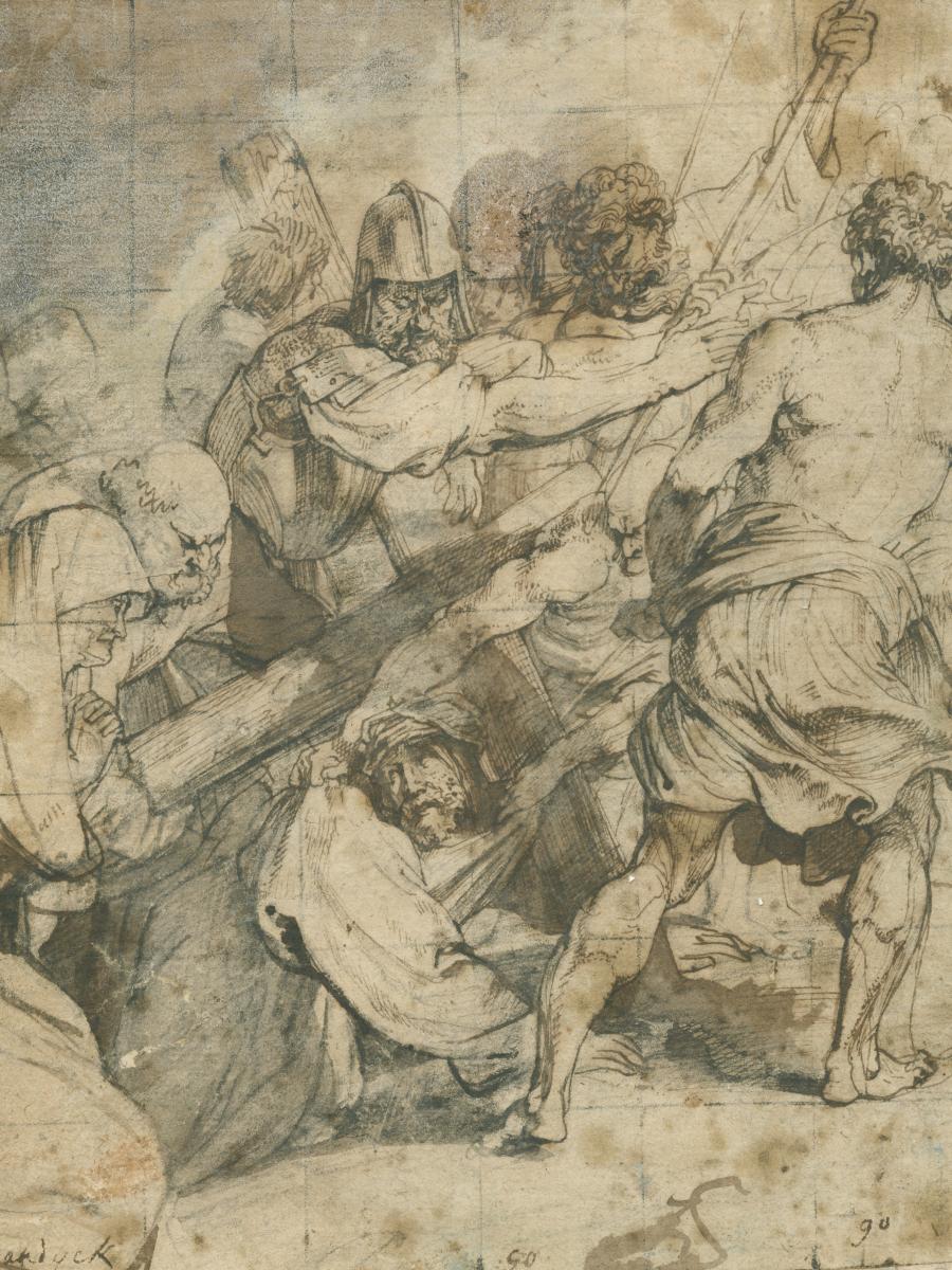 Christ carrying the cross