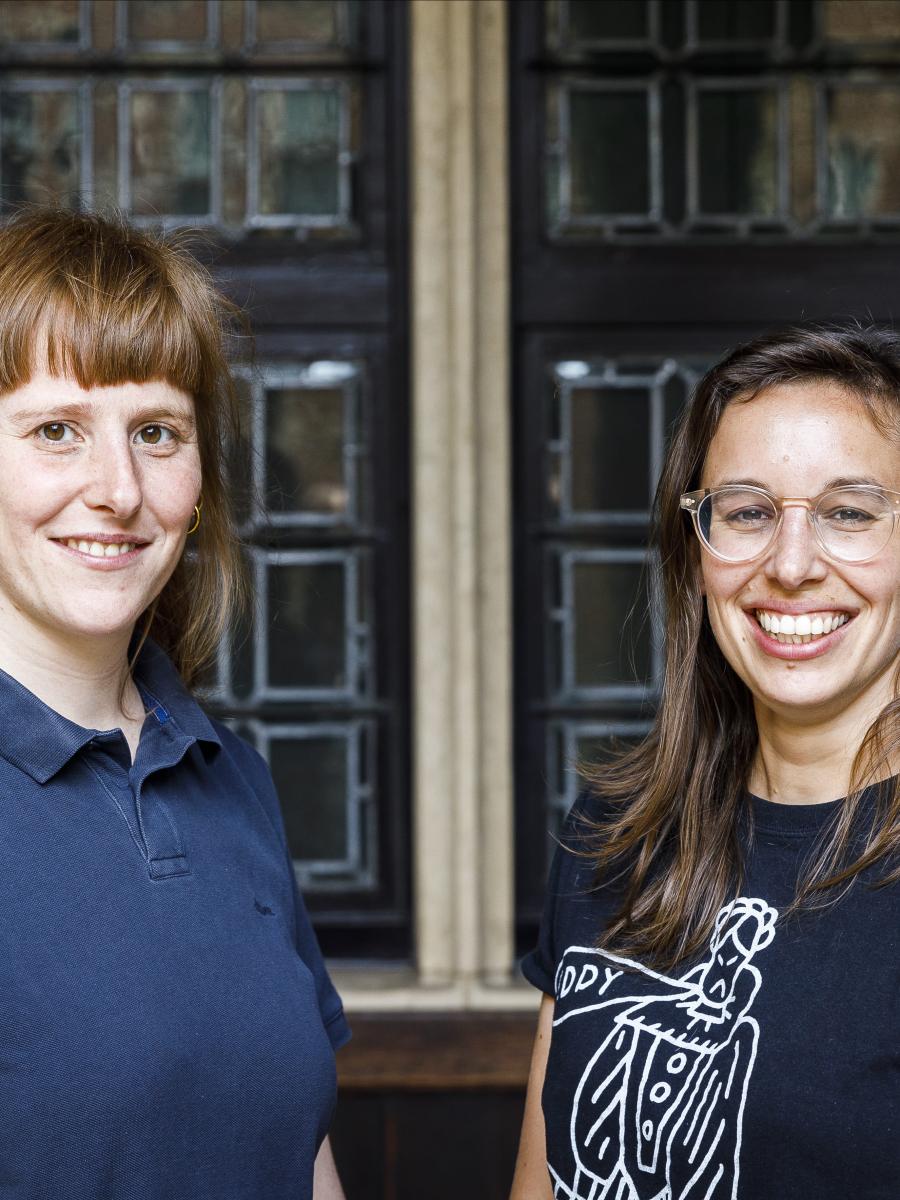 Charlotte Dumortier en Karen Spiessens