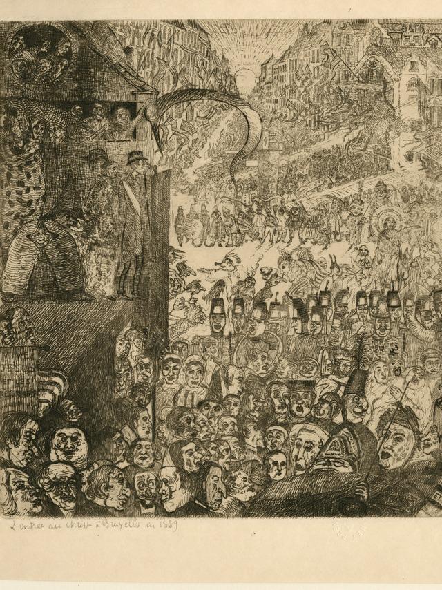Christ's entry into Brussels