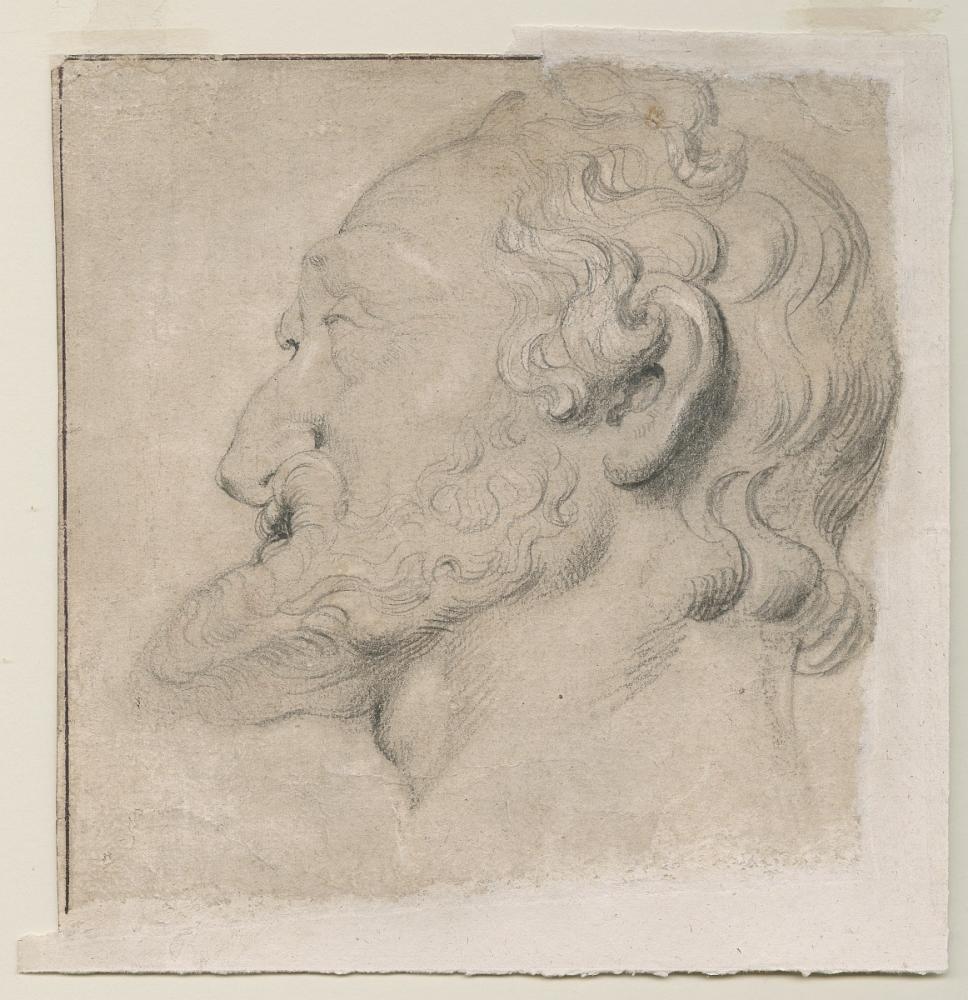 Schets van Hendrik IV - Peter Paul Rubens