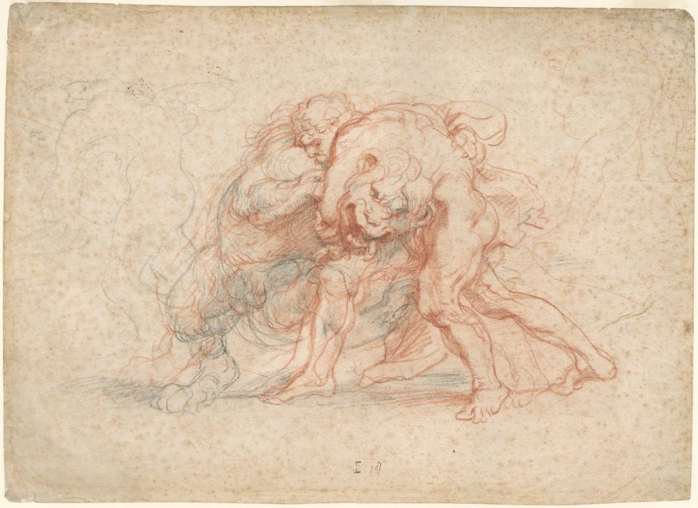 Hercules en de leeuw van Nemea - Peter Paul Rubens