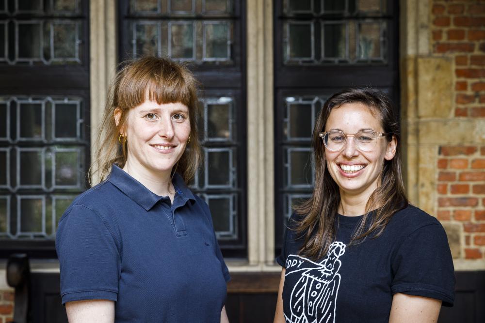 Charlotte Dumortier en Karen Spiessens